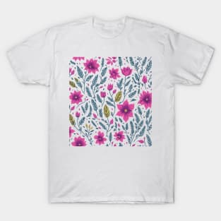 flower pattern T-Shirt